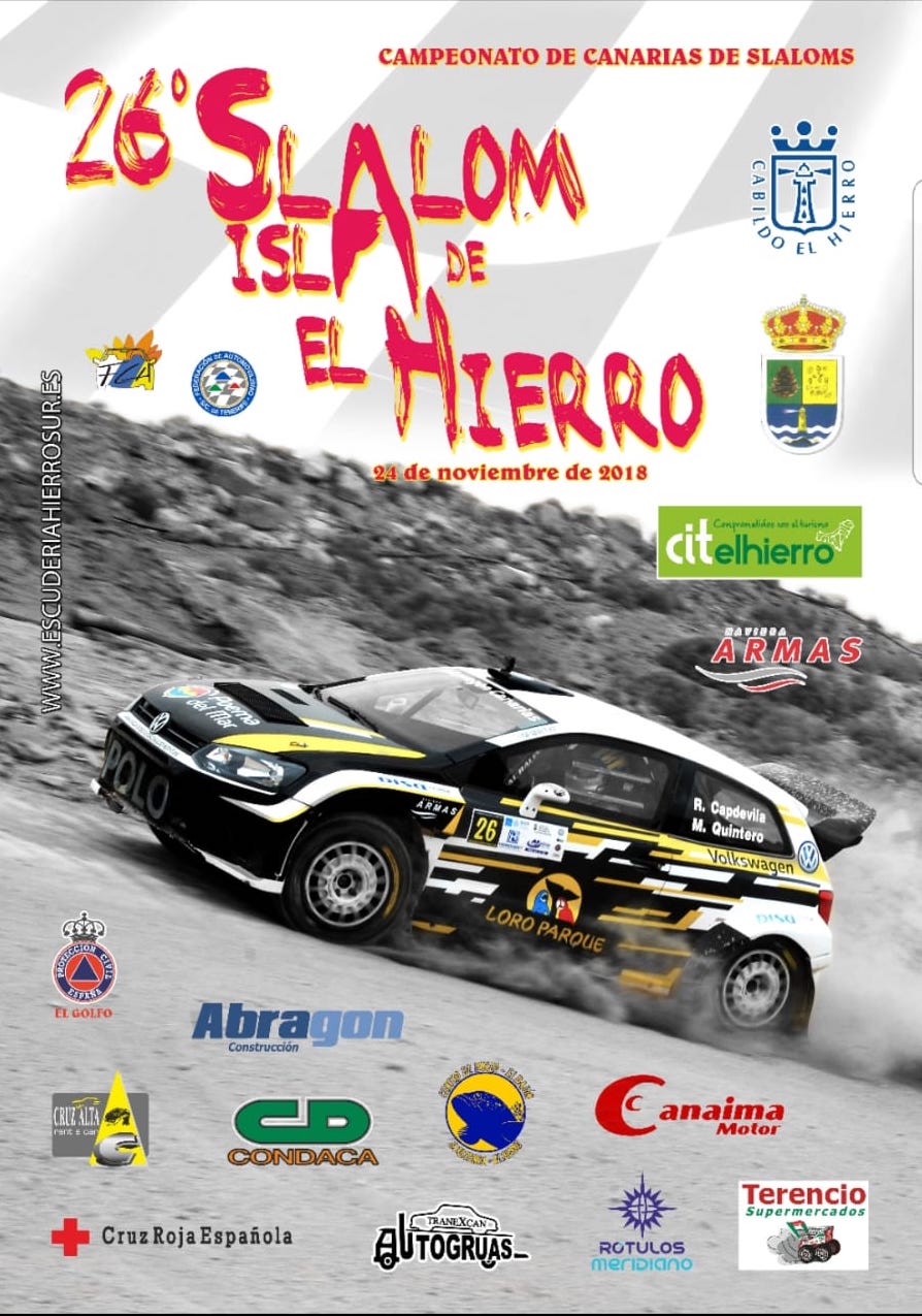 El Pinar acoge este sábado la 26ª Edición del Slalom Isla de El Hierro
